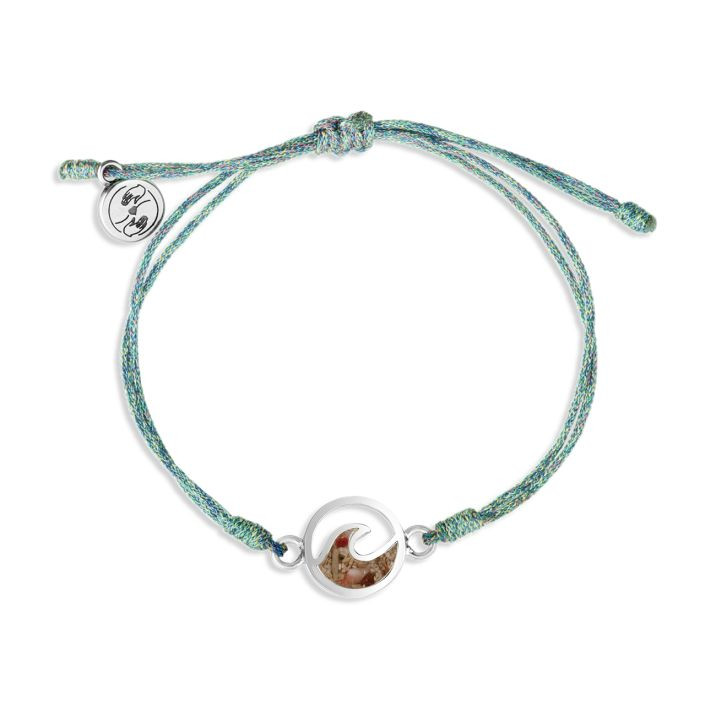Touch the World - Cresting Wave Bracelet - Seafoam Green Siren | Dune Jewelry