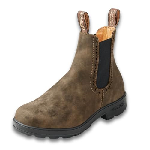 Blundstone 1351 Women's Original High Top Chelsea Boots with Cushioned Midsole and Premium Water Resistant Leather, Rustic Brown, 7.5 US Women / 4.5 AU | Amazon (US)