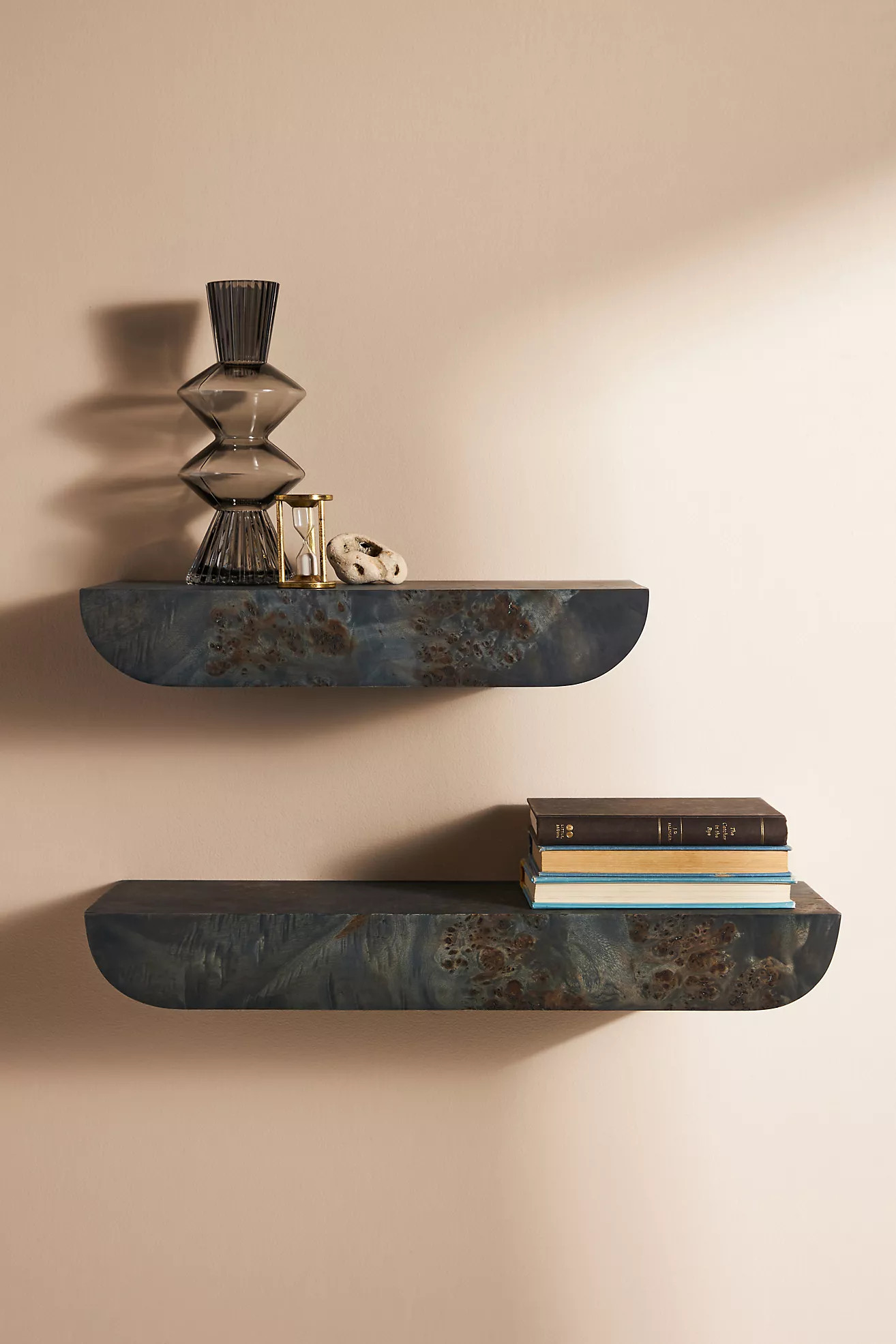 Tamara Floating Burl Shelf | Anthropologie (US)
