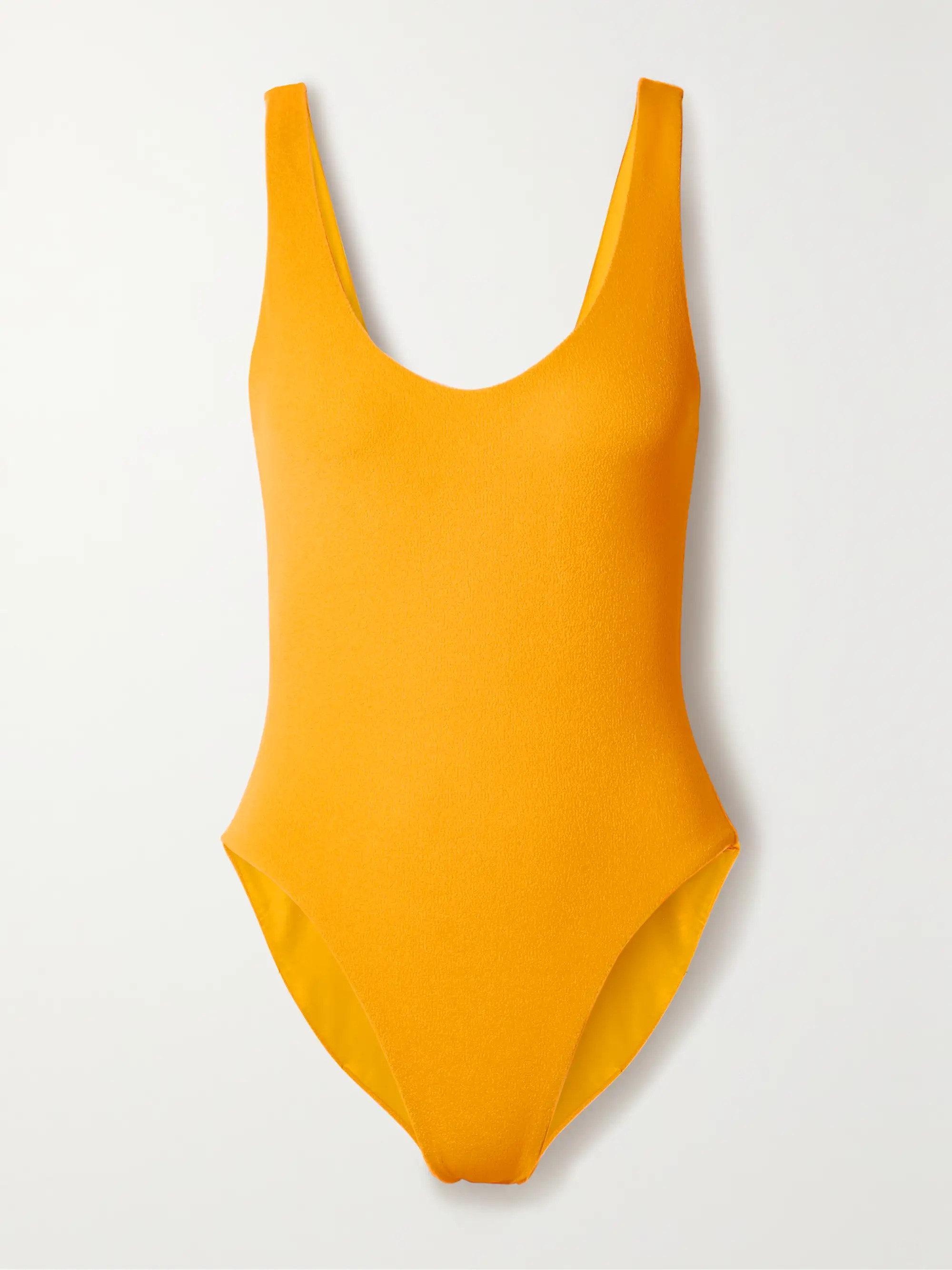+ NET SUSTAIN Contour stretch-terry swimsuit | NET-A-PORTER APAC