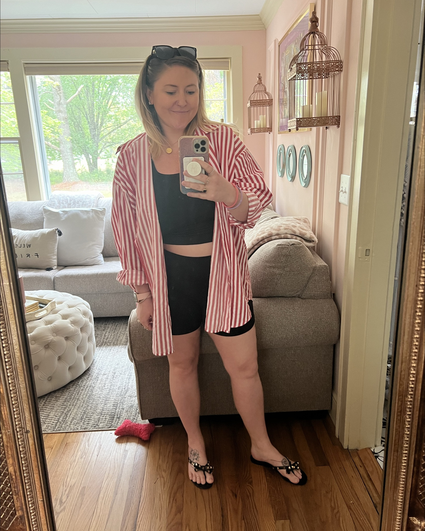 Is it finally getting warm where you live? This outfit is perfect for transitioning into spring! 🍋🌷

#LTKfindsunder50 #LTKfindsunder100 #LTKmidsize