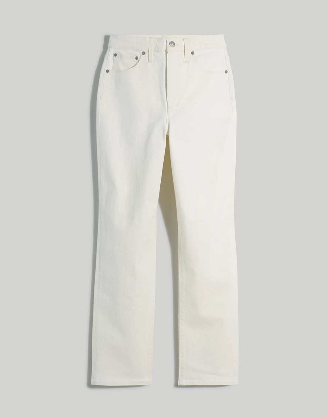 The Perfect Vintage Straight Jean in Tile White | Madewell