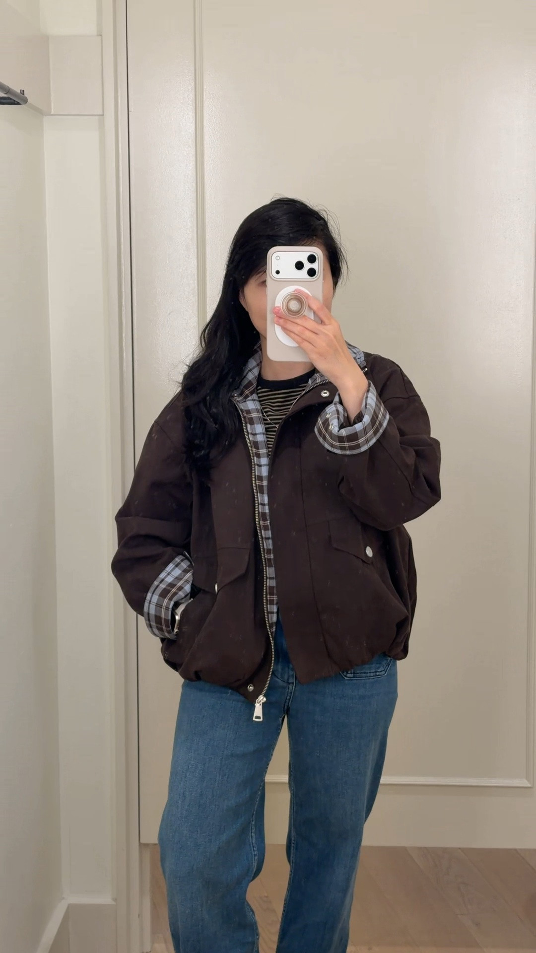 Autumn layering season! 🍂 The Pilcro Duncan Funnel-Neck Utility Jacket from Anthropologie is such a fun, trendy piece with a slightly oversized fit that’s perfect for throwing on with jeans for that effortlessly casual fall look. 🍁 I’m loving the rich Chocolate Brown for autumn, but with a few colors to choose from, it’s such an easy everyday jacket for the season! 🤎 @Anthropologie #fallfashion #fallstyle #jacket

#LTKPetite #LTKootd #LTKSeasonal