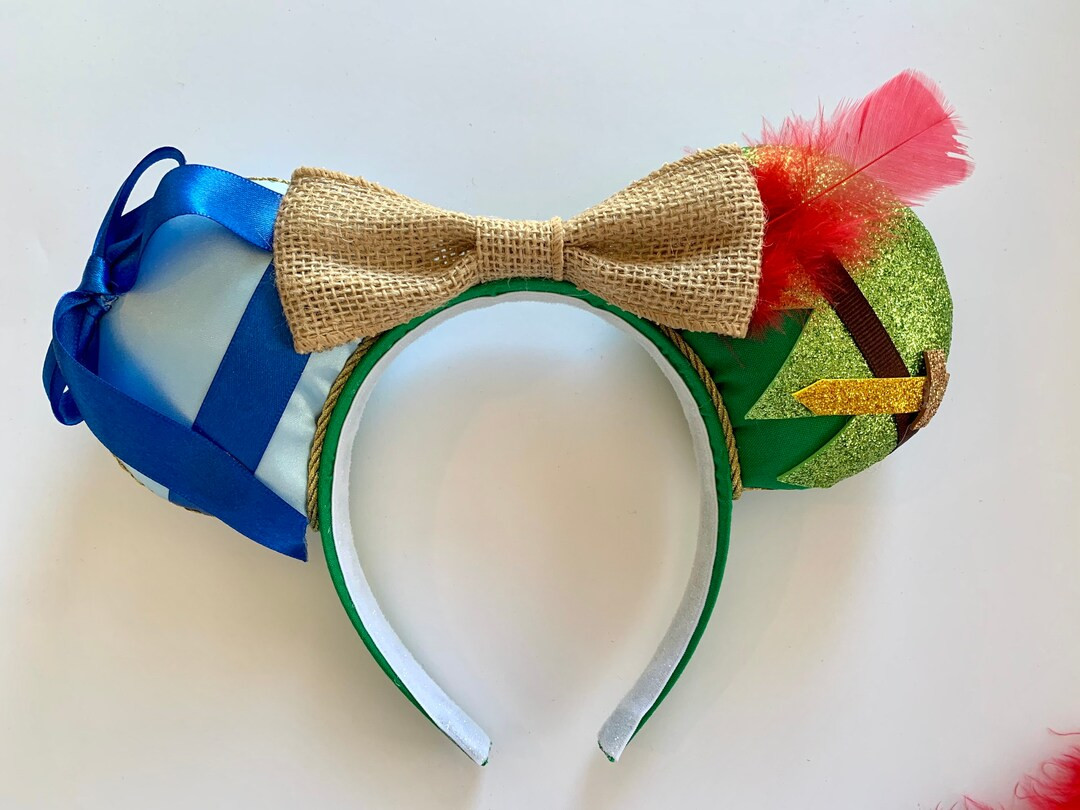 Peterpan and Wendy Ears, Lost Boy and Wendy Ears, Peter Pan Mouse Ears, Neverland Ears, Wendy Bir... | Etsy (US)