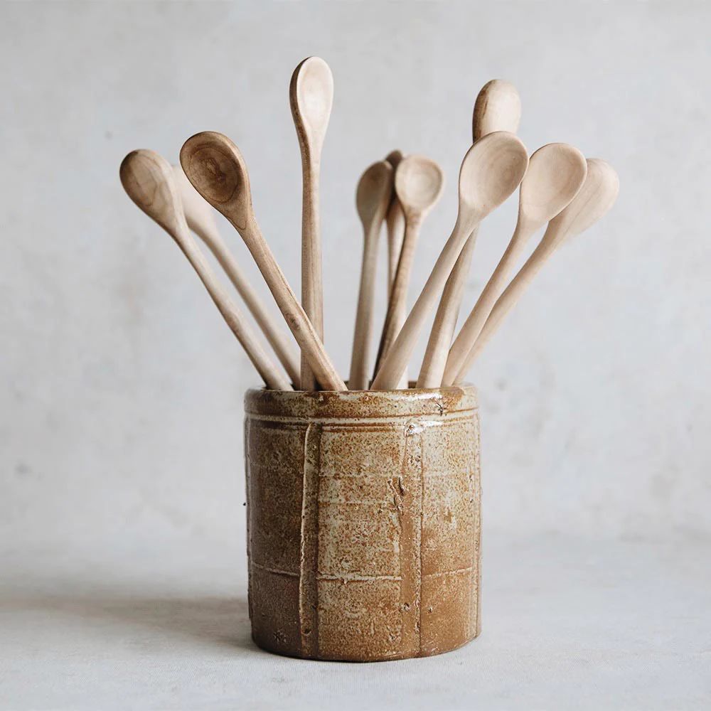 Hand Carved Maple Tasting Spoon | Roan Iris