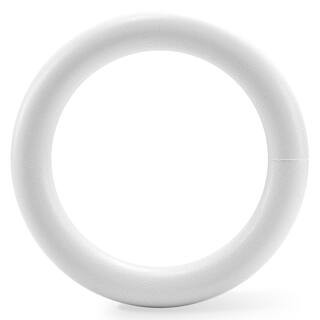 FloraCraft® CraftFōM 16" White Extruded Wreath | Michaels | Michaels Stores