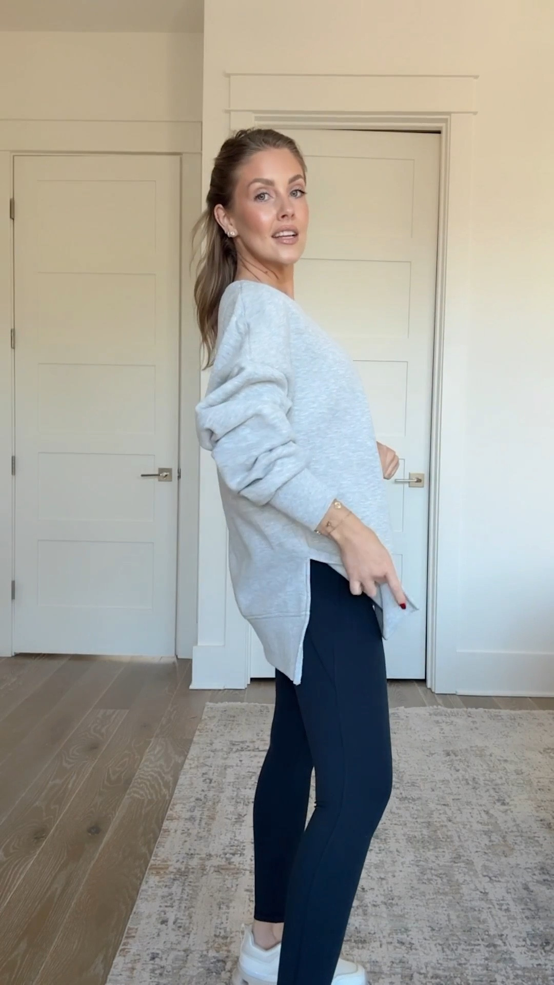 Amazon sweatshirt on sale today! Small Amazon sports bra tank / XS leggings / Small sweatshirt 💙

#LTKActive #LTKootd #LTKOver40