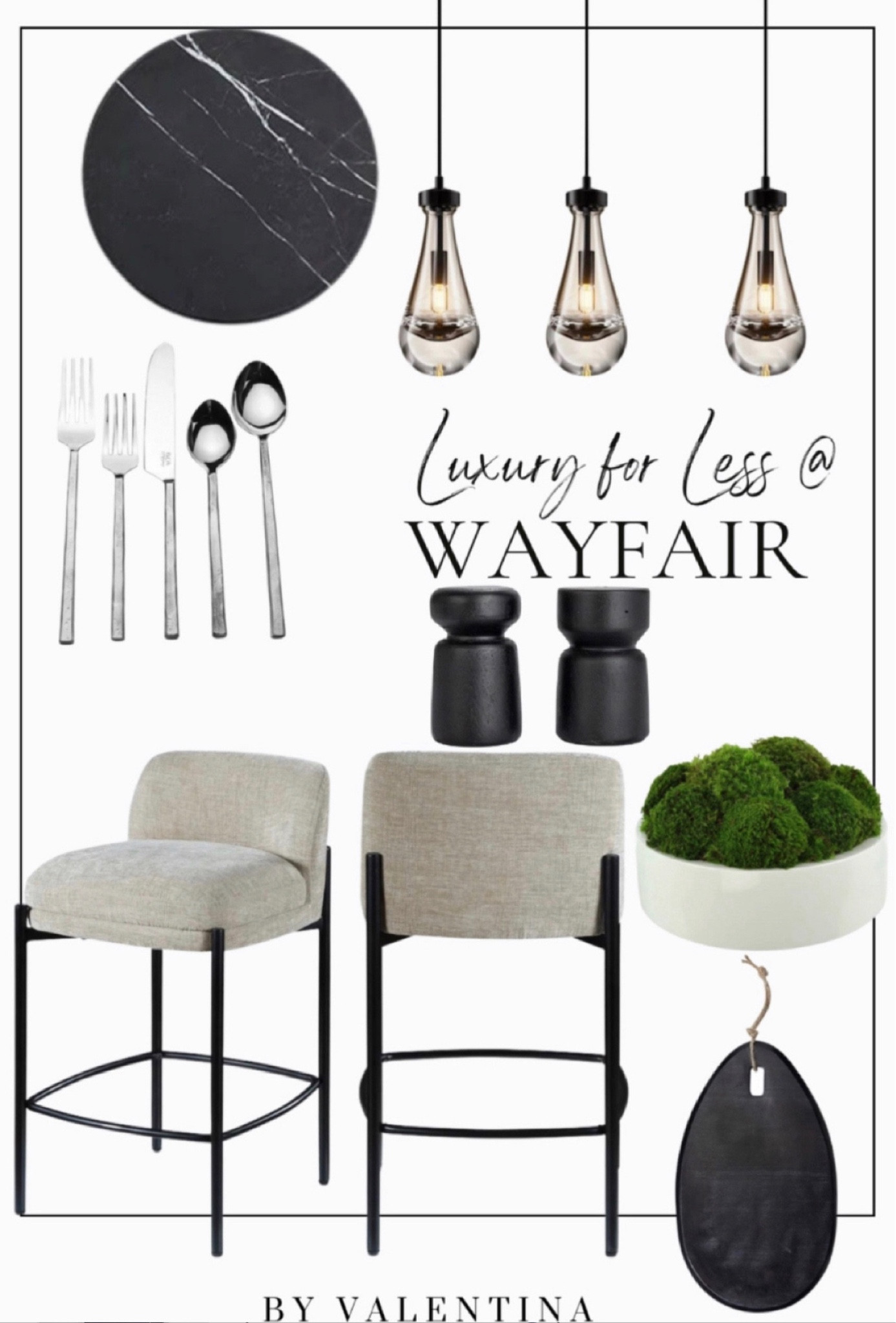  Luxury for Less @ 
WAYFAIR  
Creating a calm yet modern and chic space that feels magical and approachable starts with a few key pieces that set the tone for the room.

#LTKOver40 #LTKHome 

#LTKxWayfair