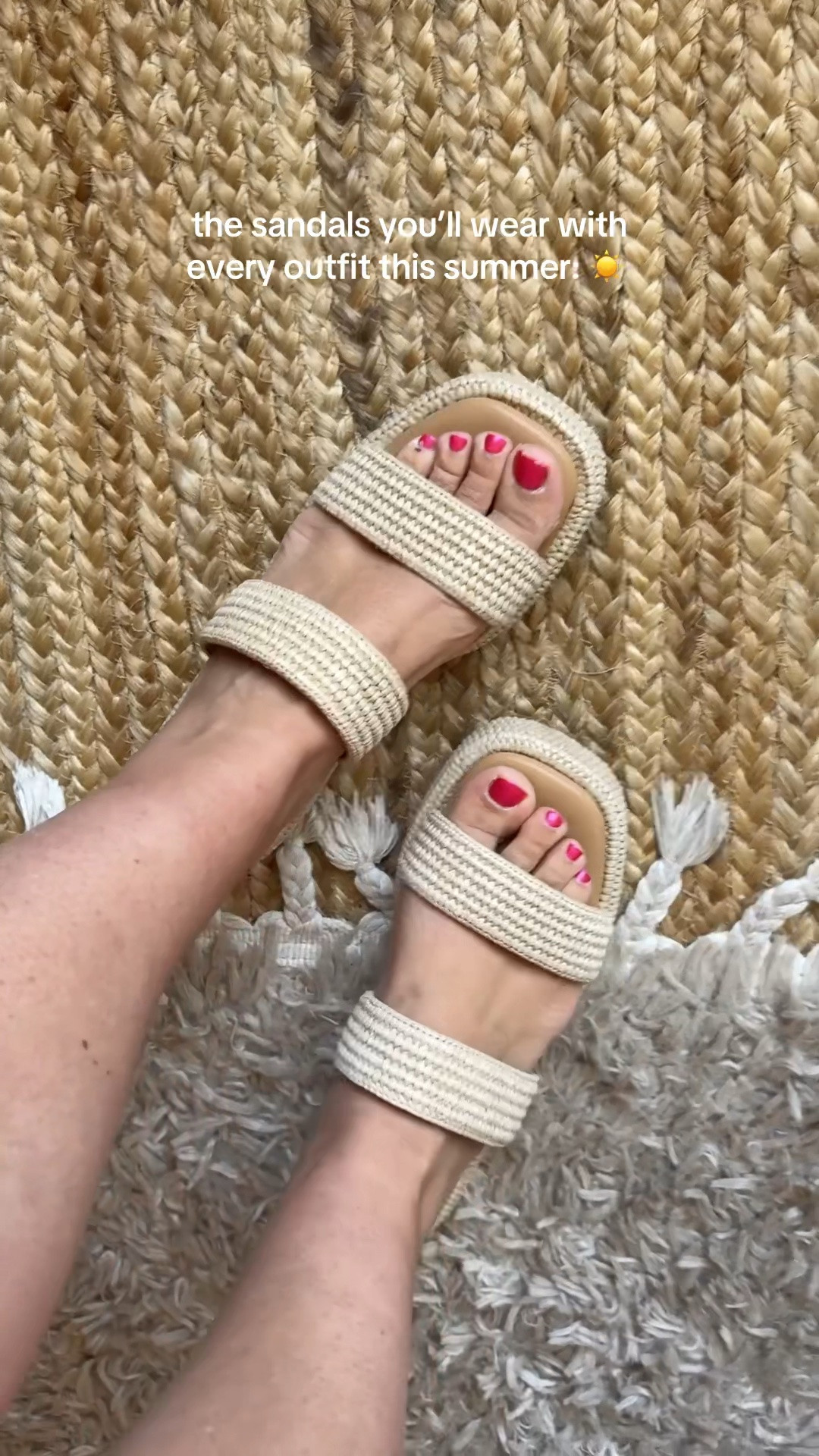 These platform sandals are giving “cute vacation shoe that still lets me survive walking all day.” Lightweight, comfy, and the easiest way to make a simple summer outfit look effortlessly put together.

#LTKootd #LTKgrwm #LTKSaleAlert