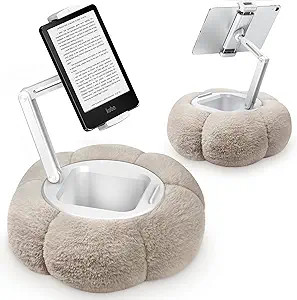 CreaDream Pumpkin Tablet Pillow Stand Holder for Kindle iPad, Adjustable Phone Pillow Stand for L... | Amazon (US)