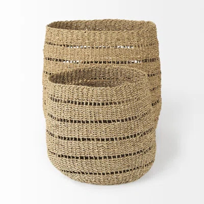 3 Piece Wicker Basket Set | Wayfair North America