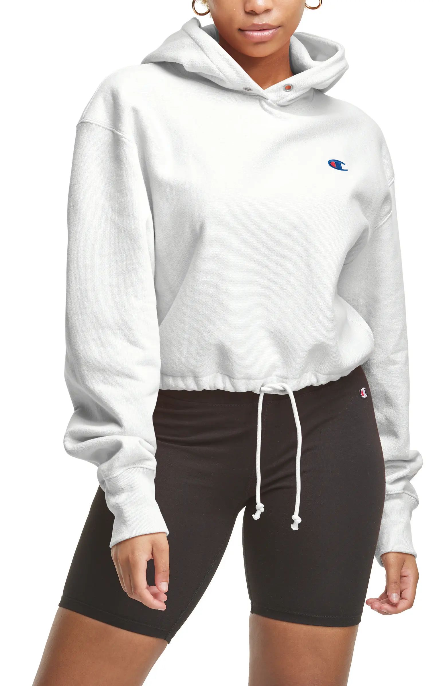 Reverse Weave® Crop Sweatshirt | Nordstrom