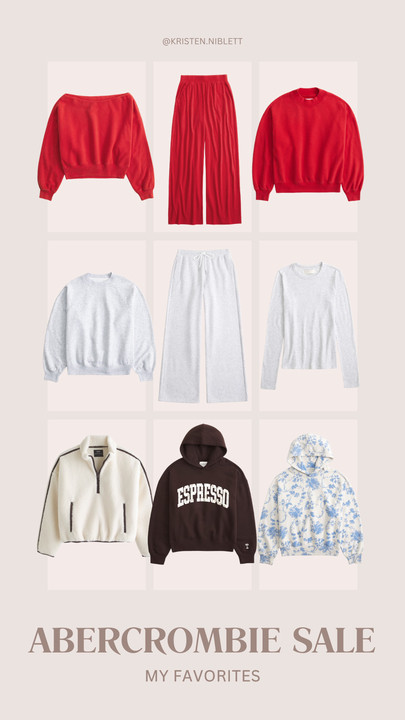 Abercrombie fleece sale favorites! Use code FLEECEAF  

 #LTKSeasonal #LTKSaleAlert #LTKStyleTip