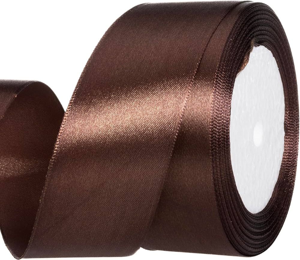 ATRBB 25 Yards 1-1/2 inch Wide Satin Ribbon Perfect for Wedding,Handmade Bows and Gift Wrapping(B... | Amazon (US)