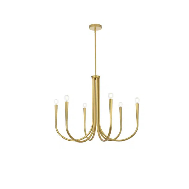 Catalena 6 Light Metal Dimmable Chandelier | Wayfair North America