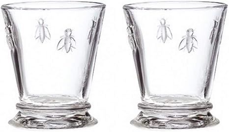 La Rochere 10oz Glass Tumbler Set of 2 – Bee Tumbler 9 oz | Amazon (US)
