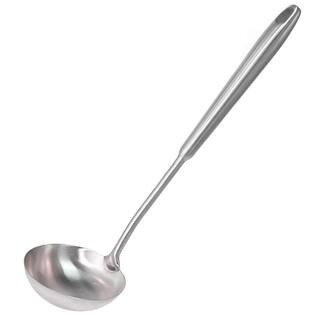 13.7 in. x 3.66 in. 304 Stainless Steel Soup Ladle and Cooking Spoon for Kitchen, Home, Cooking and Restaurant (1-Pack) | The Home Depot