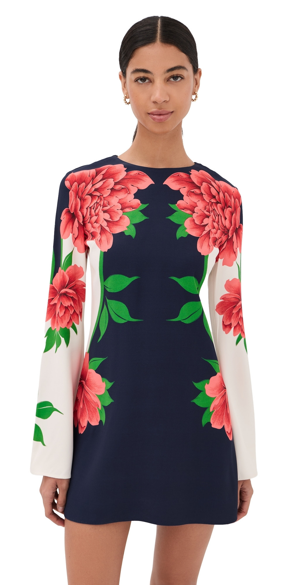 La DoubleJ Mini Supremes Swing Dress Queen Peony Placee S | Shopbop