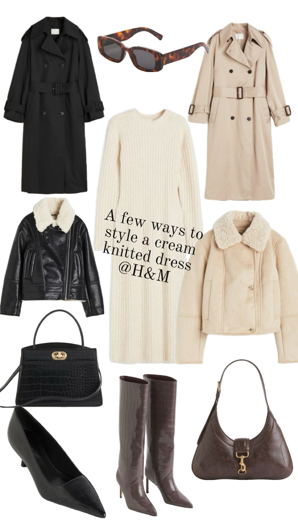 OOTD OUTFIT INSPIRATION 🌟 Loving my neutrals so versatile ✨ 



#ootd #over40 #styleinspo #outfitinspo #over40style #outfits #outfit #style #comfy # casual #neutrals #affordable #sale 
•For her •Aviator jacket • trench coat • ladies jacket • ladies coat • ribbed dress •knitted dress •midi dress •Gucci inspired •designer inspired • Dress for less • ladies boots • Sunglasses • style tips •outfit tips 

#LTKeurope #LTKstyletip #LTKSeasonal