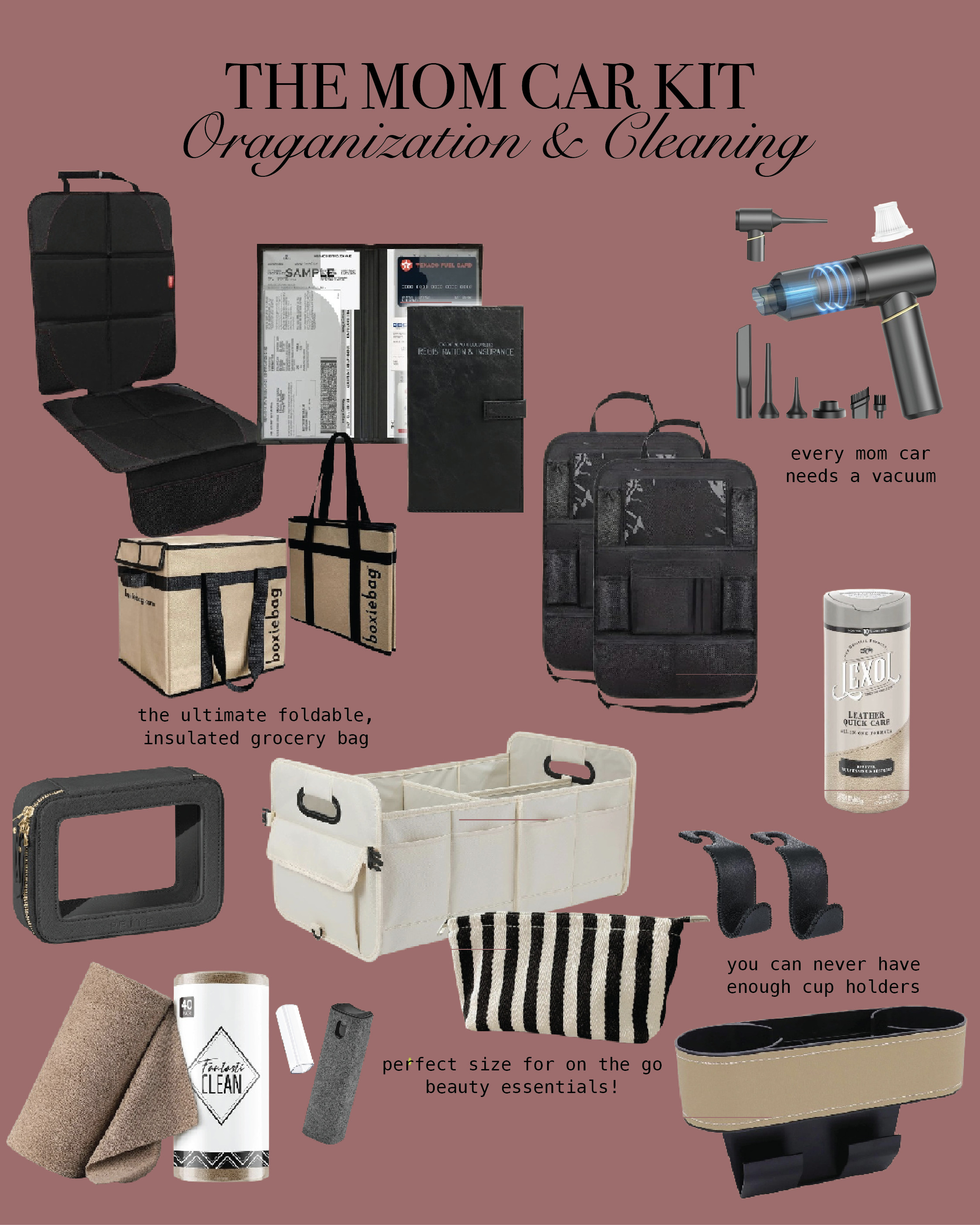 I love organizing the car beginning of each season! Here are my favorite tools to have in my Mom Car for efficient travels. 

 #LTKFamily