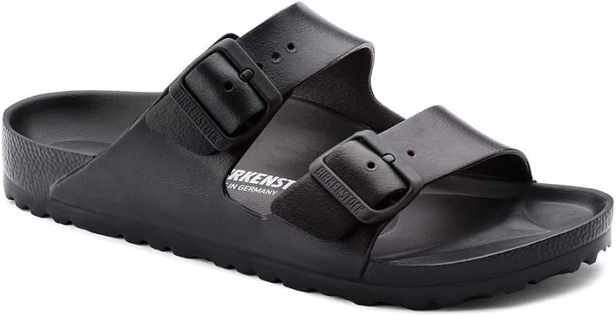 Birkenstock Men's Arizona EVA Sandals, Black, 8 Medium US | Amazon (US)