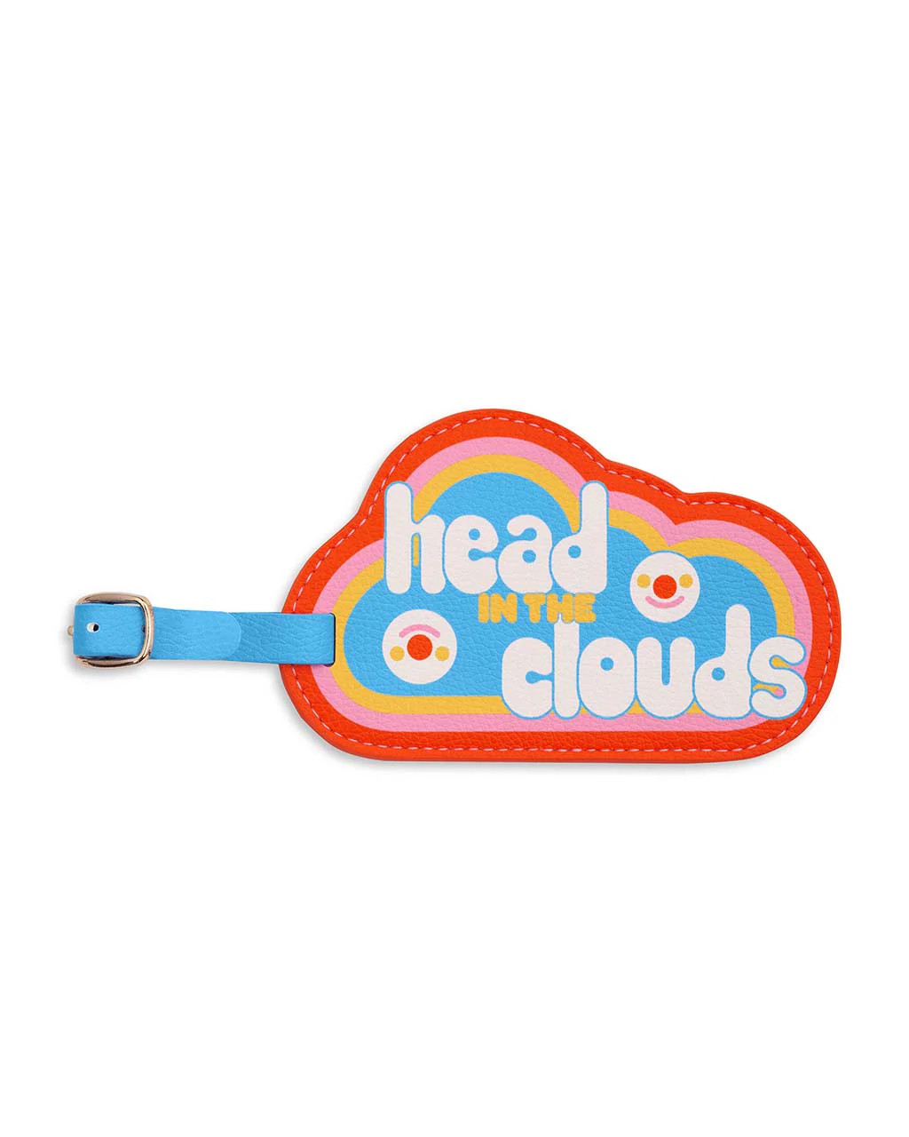 Getaway Shaped Luggage Tag - Head in the Clouds | ban.do