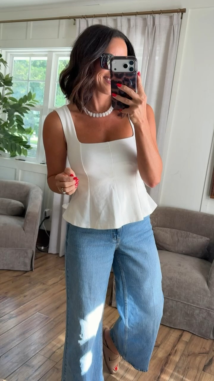 This Loft top is one of those pieces you’ll reach for over and over.

Size XS in the top
5’3” for reference.

#LOFTStyle #LoftFashion #EverydayStyle #CasualOutfit #DenimStyle #SummerOutfit #ClassicStyle #WardrobeStaples #LTKStyle #OOTD