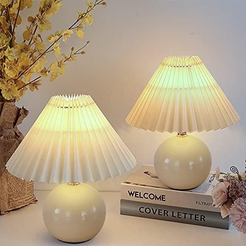 OKOOI Lamps for Living Room Table top, Bedside Table Lamps for bedrooms Modern Ceramic Table Lamp... | Amazon (US)