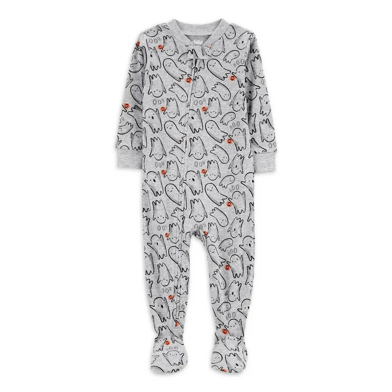 Carter's Child of Mine Toddler Unisex Halloween Pajamas, One-Piece, Sizes 12M-5T | Walmart (US)