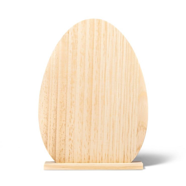 Large Freestanding Wood Base Egg - Mondo Llama™ | Target