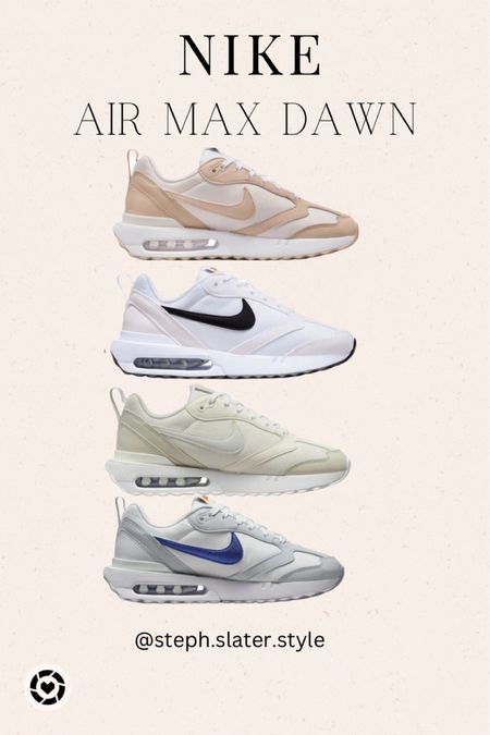 Nike air max Dawn sneakers. Casual. Comfy. Travel style. Casual style. Mom style 

#LTKstyletip #LTKshoecrush #LTKFind