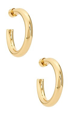 Jennifer Fisher 1" Natasha Mini Hoops in Gold from Revolve.com | Revolve Clothing (Global)
