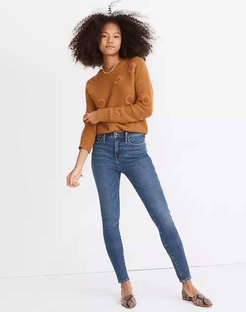 Petite 10" High-Rise Skinny Jeans in Wendover Wash: TENCEL™ Denim Edition | Madewell