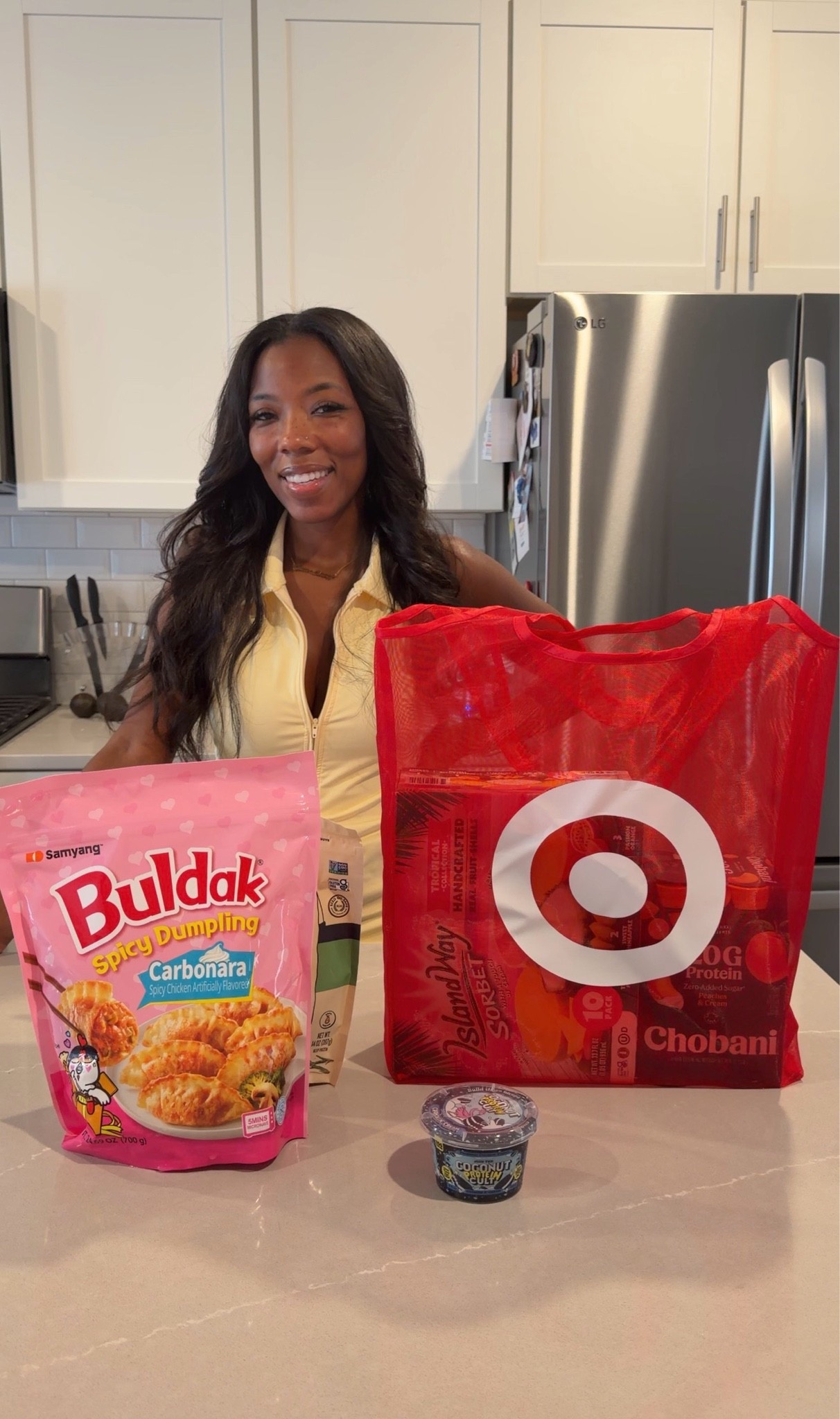 #TargetPartner  @Target  understood the assignment. 🎯🛒  If you’re on a protein journey like me or just love trying the latest viral food finds, you have to check out @Target’s new grocery selection! They’ve added so many new protein-packed snacks, better-for-you drinks, and trending grocery items that make healthy eating feel a lot more exciting. Safe to say…my cart filled up fast! 🤭💪

Which one are you trying first? Drop it in the comments! 👇❤️

#Target #TargetFinds #HealthySnacks #ViralFoodFinds

#LTKfoodie #LTKmomlife #LTKootd