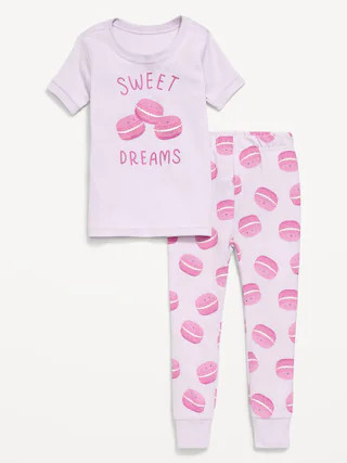 Unisex Snug-Fit Printed Pajama Set for Toddler & Baby | Old Navy (US)