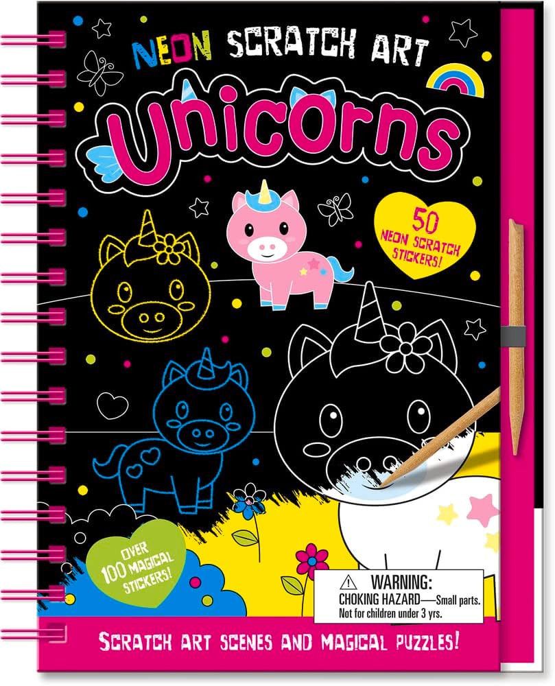 Unicorns (Neon Scratch Art) | Amazon (US)