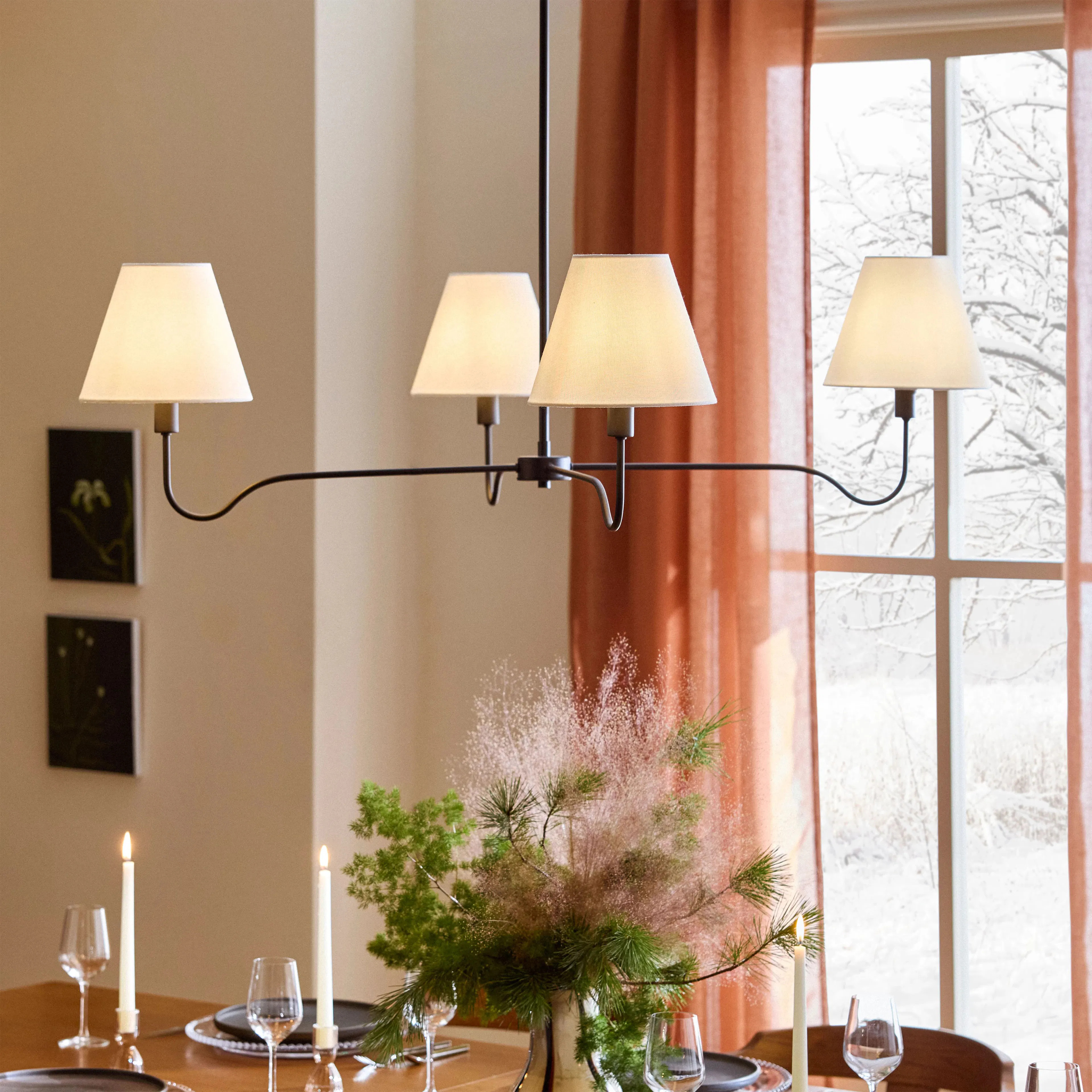 Lombard Chandelier - Black | Article
