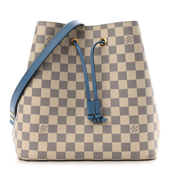 LOUIS VUITTON Damier Azur Neonoe MM Bleuet | FASHIONPHILE (US)