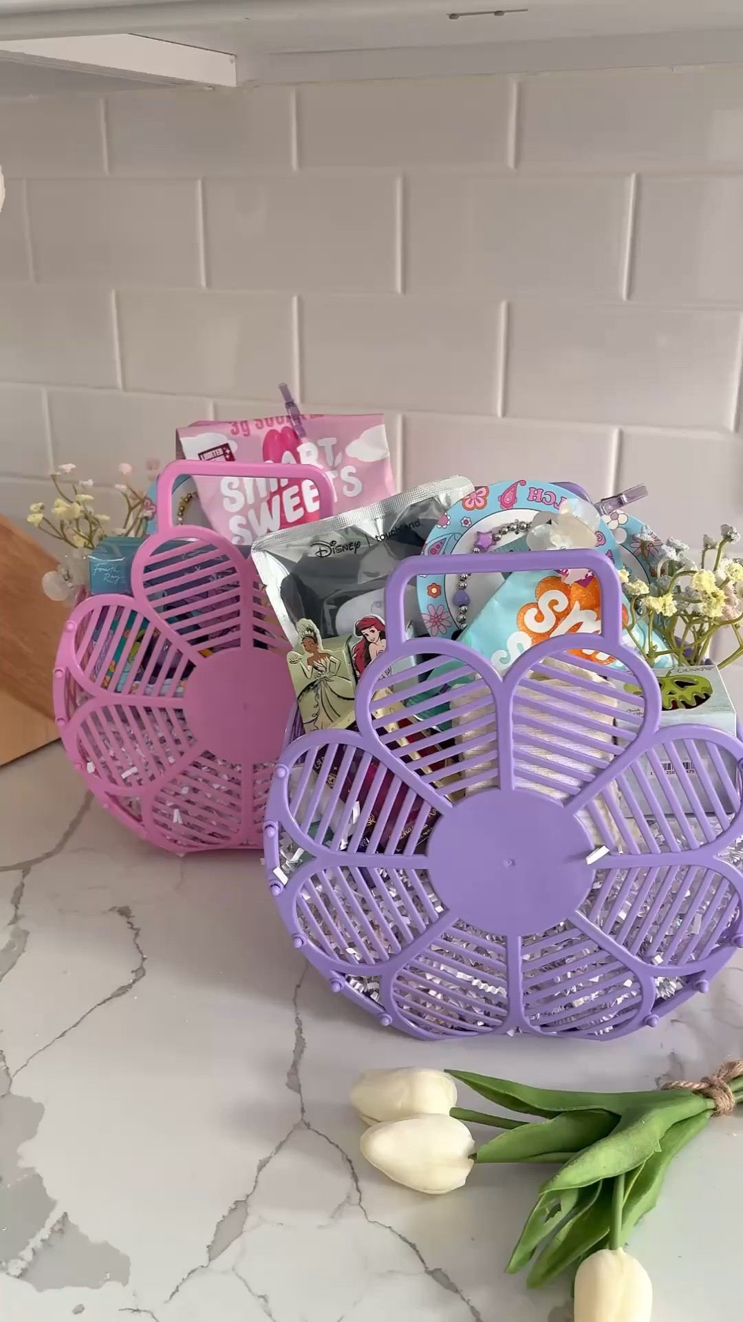 Easter basket for your besties 👯 💜🩵 

#LTKSeasonal #LTKHome #LTKselfcare