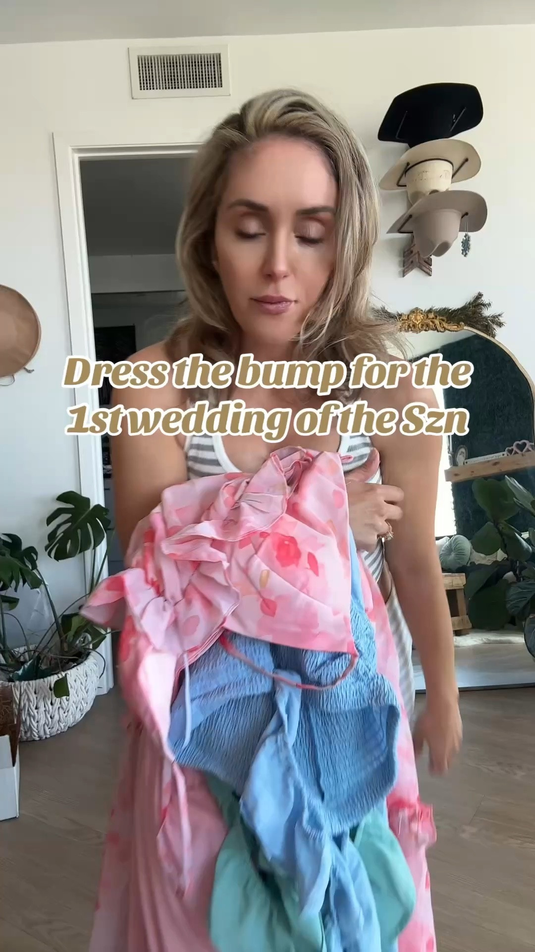 Bump friendly dresses just in time for wedding Szn! These dresses aren’t maternity, but most are loose enough. And the last is tight but stretchy. For reference I am 20 weeks pregnant, 5’3 and am wearing a size Small in each one.

#LTKMothersDay #LTKmomlife #LTKSeasonal