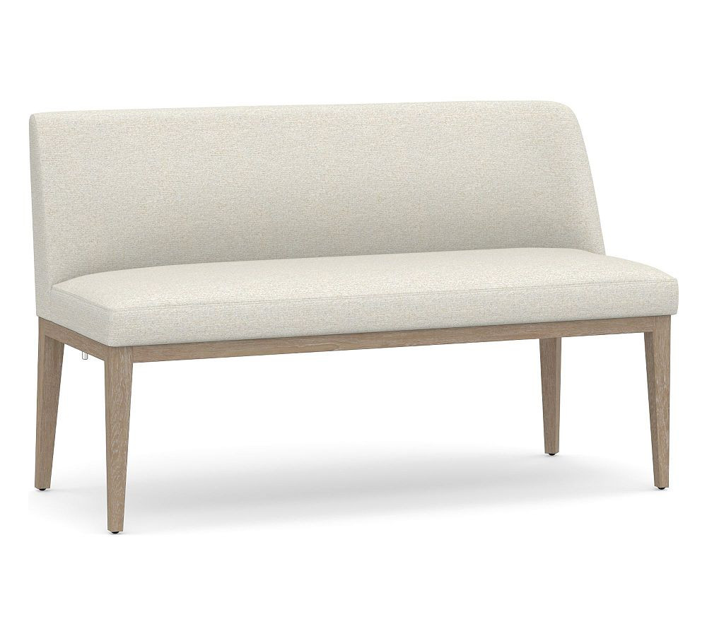 Layton Upholstered Banquette | Pottery Barn (US)