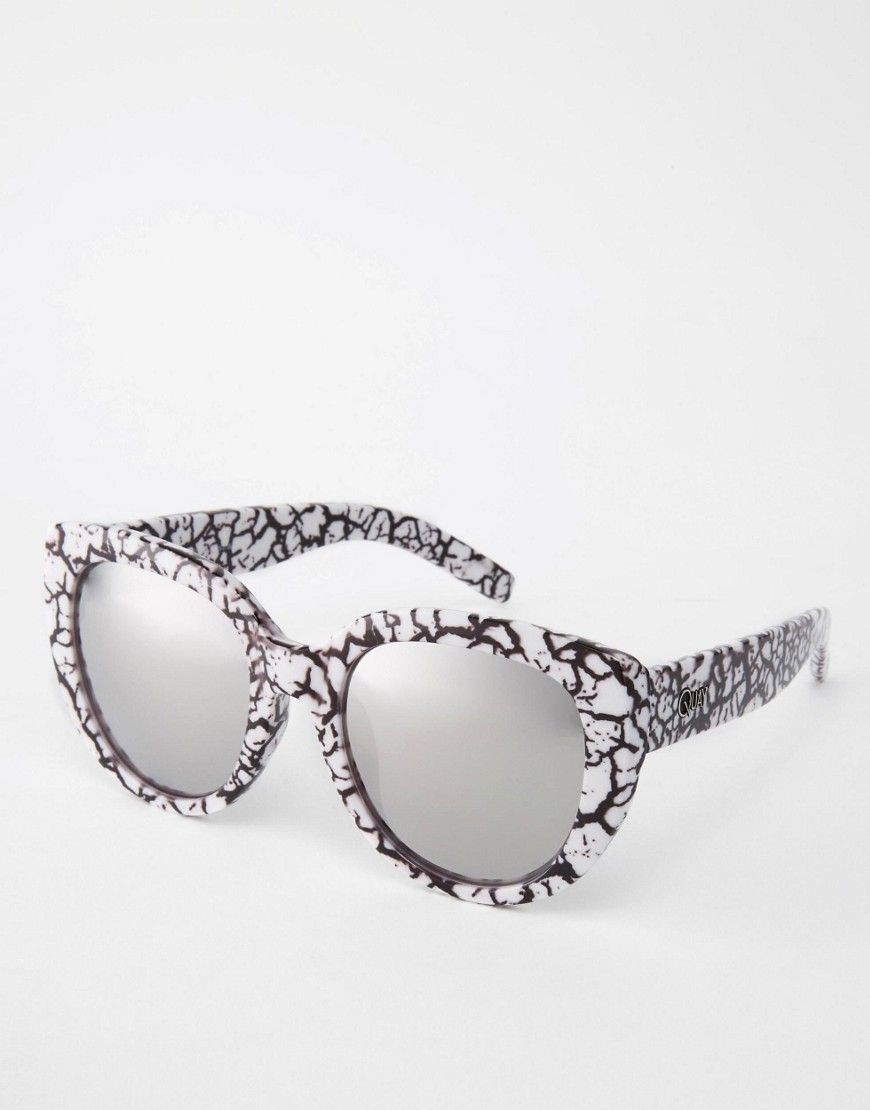 Quay Australia St Capri Marble Sunglasses - Marble | ASOS US