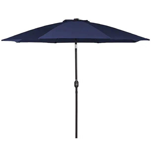 9Ft Auto Tilt Crank Umbrella Oatmeal | Wayfair Professional