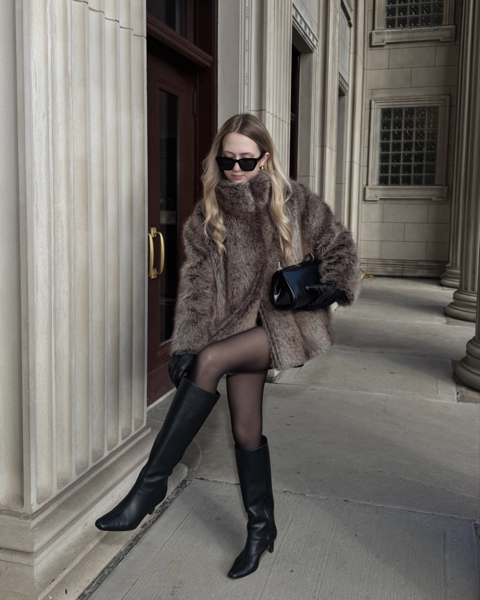 Giving winter glam with this faux fur coat ✨ 

More outfit in my IG: imirynaaa 

#LTKFindsUnder100 #LTKootd #LTKgrwm