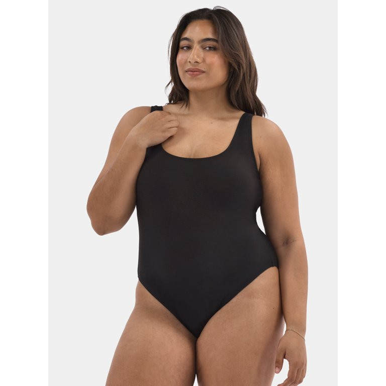 No Boundaries One Piece Swimsuit, Women's and Women's Plus | Walmart (US)