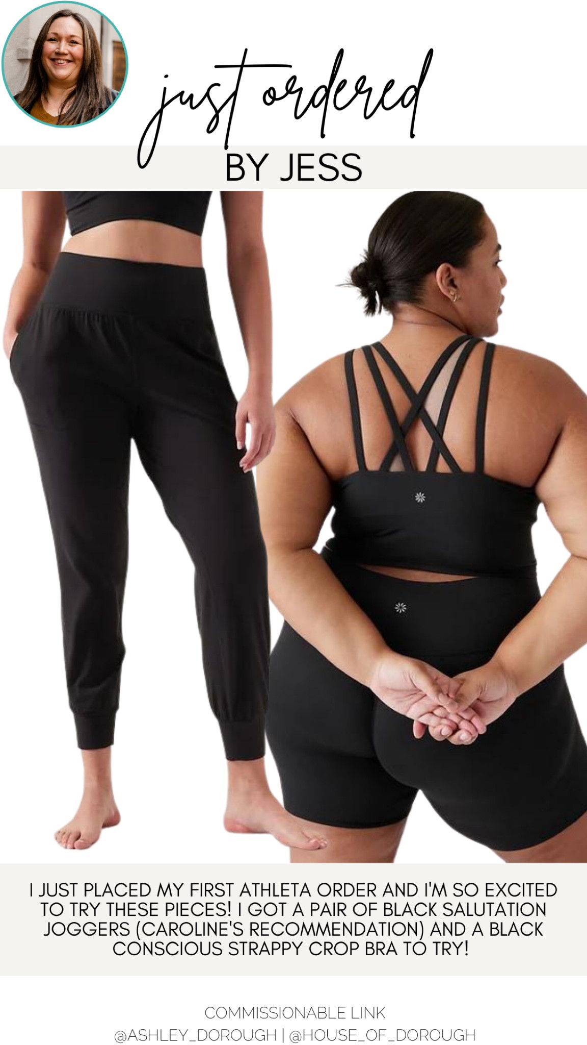 Jess just placed an Athleta order! She got an XL in the bottoms and a 1X in the top!

#LTKstyletip #LTKfit #LTKcurves
