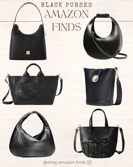 Black purses from Amazon!

#LTKitbag #LTKstyletip