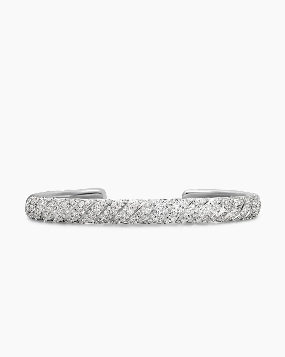 David Yurman | Sculpted Cable Cuff Bracelet in 18K Yellow Gold, 7mm | David Yurman