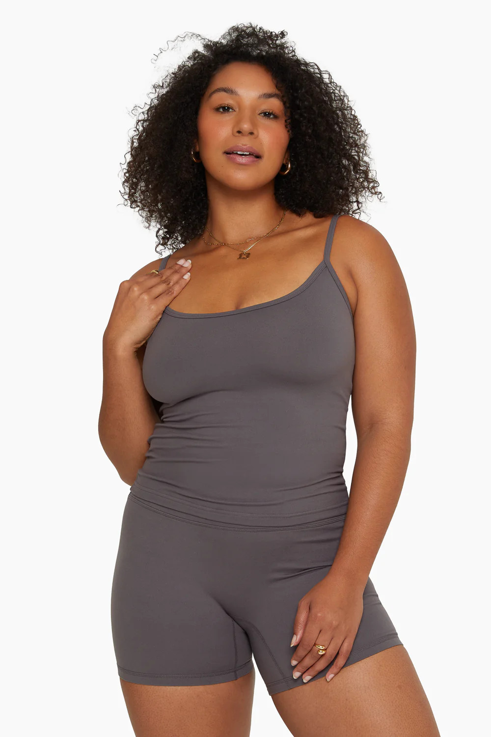 FORMCLOUD™ LONGLINE CAMI - GRAPHITE | SET Active