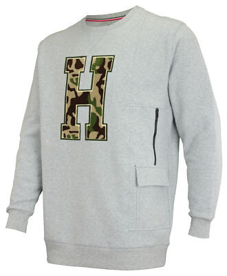 FISLL NBA Men's Houston Rockets Camo Chenille Applique Sweater | eBay US